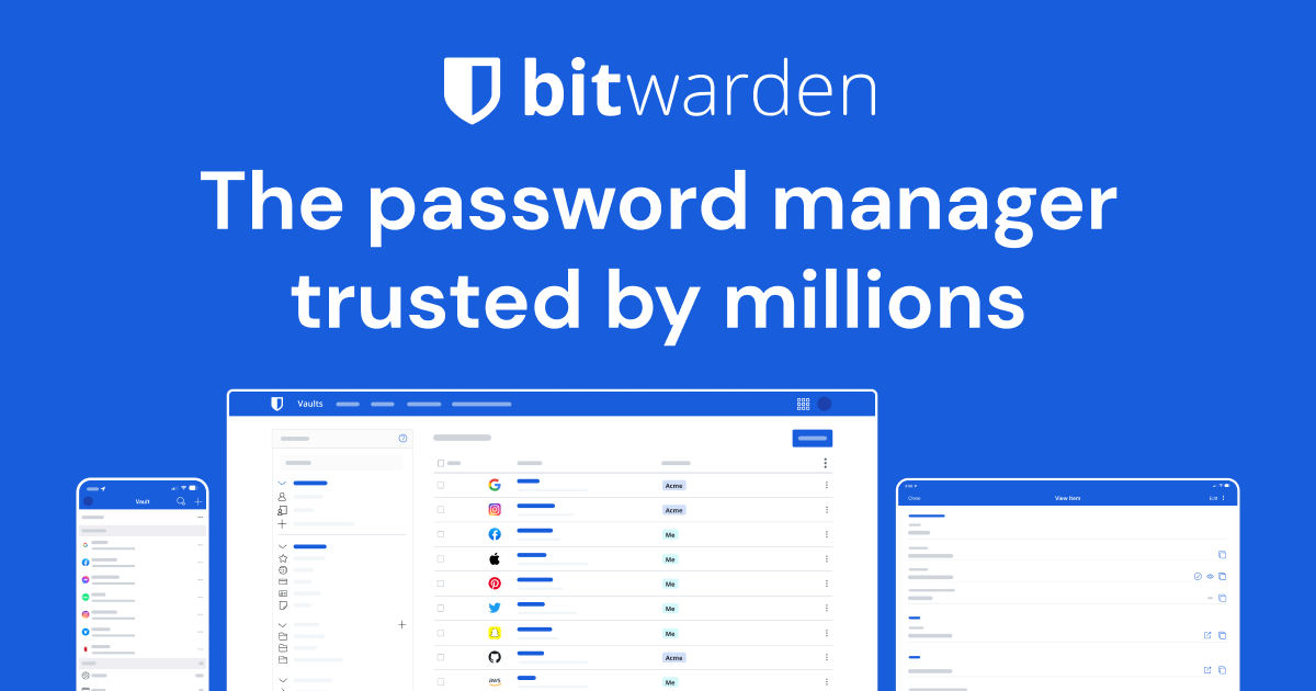 Bitwarden Premium Subscription